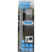 Grundig LED Solar Tuinlamp - 8,6 x 65 x 16 cm