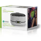 Nedis Ultrasoonreiniger | (43 kHz, 50W, 600 ml, Digitale timer)