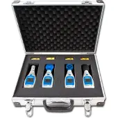 Peaktech 8103 - thermometer - vochtigheidsmeter - luxmeter - decibelmeter - windsnelheid - set omgeving
