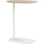Muuto Relate Bijzettafel Solid Oak|Off-White | 73.5 cm