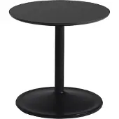 Muuto Soft bijzettafel 40 cm Zwart