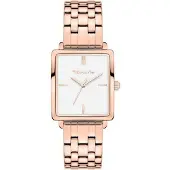 Tamaris Analoog horloge rose-goud / wit