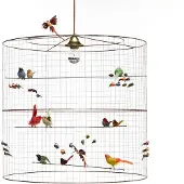 Mathieu Challières Grande Volière hanglamp