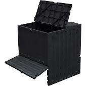 Garantia tuincomposter Eco-King PC600N zwart - 600 L - Rapido-kliksysteem