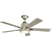 Kichler Plafondventilator Colerne | 132cm | Indoor | Nikkel