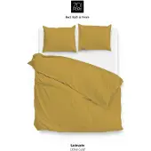 Zohome Zo Home Dekbedovertrek Katoen Satijn Satinado Uni - ochre gold 240x200/220cm