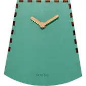 Nextime Rocky – Tafelklok – 20 cm – Hout – Turquoise
