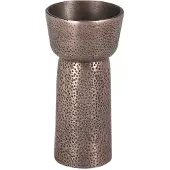 Casa Vivante Dakar Kandelaar - H22 x Ø11 cm - Aluminium - Antiek Koper