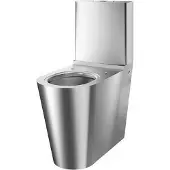 Delabie MONOBLOC 700 PMR WC met spoelbak RVS 304 mat gepolijst