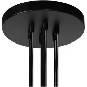Lucide FIX - Hanglamp - 7xE27 - Zwart
