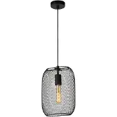 Lucide Hanglamp Mesh Zwart E27