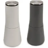Joseph Joseph Milltop zout- en pepermolen 2-delig Grijs-wit