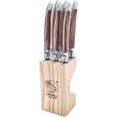Style de Vie Steakmes Premium Line Wood ABS (6-Delig)