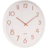 Karlsson Pure Wandklok | Ø60cm | Wit