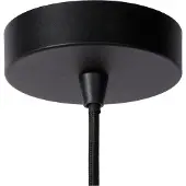 Lucide Hanglamp Lester zwart 6-lichts