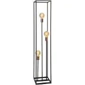 Lucide ARTHUR - Vloerlamp - 3xE27 - Zwart