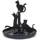 Kikkerland Porte-bijou Chat Noir