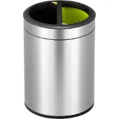 EKO Prullenbak EKO Recycle Open Top 10L Zilver