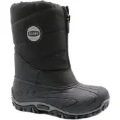 Olang Snowboots zwart Imitatieleer Maat 35/36