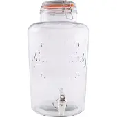 Point-Virgule Glazen pot met kraantje 8L