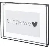 Vtwonen - Basic - Fotolijst - Zwart - Metaal - 34x25x3,5cm