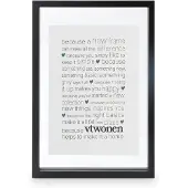 Vt wonen Fotolijst vtwonen Wood Black 40 x 28 cm
