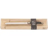 Laguiole Style de Vie Luxury Line broodmes met stokbroodplank