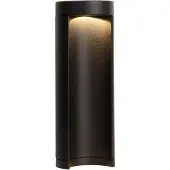 Lucide Sokkellamp buiten Combo, zwart, Aluminium, Modern, LED buitenlamp
