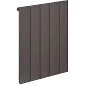 Eastbrook Rosano horizontale aluminium radiator 60x47cm Antraciet 555 watt