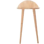 Furniteam Bijzettafel Inis | hout naturel 40x27.5x69.5x27.5 cm bijzettafels | NADUVI