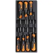Beta Harde voorgevormde inzetbakken met assortiment gereedschap T228 - 024240228