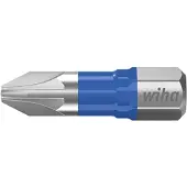 Wiha 41602 Kruis-bit PZ 2 Molybdeen-vanadium-staal Gehard 5 stuk(s)
