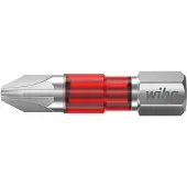 Wiha 42103 Kruis-bit PZ 3 Molybdeen-vanadium-staal Gehard 5 stuk(s)