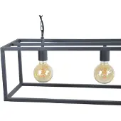Urban Interiors Hanglamp Frame 4-lichts zwart