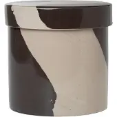 Ferm Living Voorraadbus Inlay Large Sand/Brown