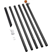 Fairybell 6 meter Pole Black