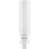 Osram DULUX D 13 LED-lamp voor G24D-1 fitting, 5 Watt, 660 lumen, koelwit (4000K), roterbaar, vervanging voor traditionele 13W Dulux lampen