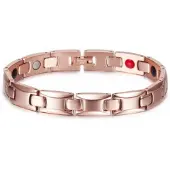 Mendes Magnetische Energie armband Edelstaal Rose