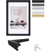 Walther design Fotolijstje Steel Style kunststof kozijn (1 stuk)