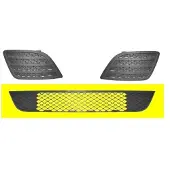 VAN WEZEL 1806590 Ventilatiegrille, bumper