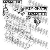 FEBEST MZM-GHRH Motorsteunlager
