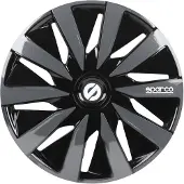 Sparco Wieldoppen Lazio - 16 inch - Zwart/Grijs