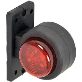 Carpoint Breedtelicht 10-30 Volt Led 72 Mm Rechts Rood/wit
