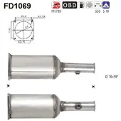 As FD1069 Roetfilter (DPF)