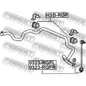 FEBEST 0323-RGFR Stabilisatorstang