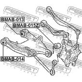 FEBEST BMAB-015Z Draagarmrubber