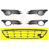VAN WEZEL 3750590 Ventilatiegrille, bumper