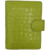 Succes agenda omslag mini leer sparkle lime