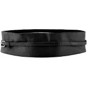 Pieces Vibs New Tie Waist Leather Belt Zwart 75 cm Man