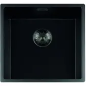 Lorreine Black Quartz Series 400x400mmPlug Zwart